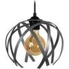 Lustres, suspensions et plafonniers Tosel Suspension g&eacute;om&eacute;trique m&eacute;tal aluminium Argent&eacute; Unique. . Maison & D&eacute;co > Lustres, suspensions et plafonniers.