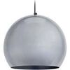 Lustres, suspensions et plafonniers Tosel Suspension globe m&eacute;tal aluminium Argent&eacute; Unique. . Maison & D&eacute;co > Lustres, suspensions et plafonniers.