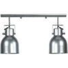 Lustres, suspensions et plafonniers Tosel Lustre bar m&eacute;tal aluminium Argent&eacute; Unique. . Maison & D&eacute;co > Lustres, suspensions et plafonniers.