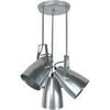 Lustres, suspensions et plafonniers Tosel Lustre grappe m&eacute;tal aluminium Argent&eacute; Unique. . Maison & D&eacute;co > Lustres, suspensions et plafonniers.