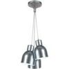 Lustres, suspensions et plafonniers Tosel Lustre grappe m&eacute;tal aluminium Argent&eacute; Unique. . Maison & D&eacute;co > Lustres, suspensions et plafonniers.