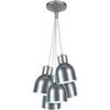 Lustres, suspensions et plafonniers Tosel Lustre grappe m&eacute;tal aluminium Argent&eacute; Unique. . Maison & D&eacute;co > Lustres, suspensions et plafonniers.