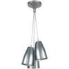 Lustres, suspensions et plafonniers Tosel Lustre grappe m&eacute;tal aluminium Argent&eacute; Unique. . Maison & D&eacute;co > Lustres, suspensions et plafonniers.