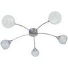 Lustres, suspensions et plafonniers Tosel Lustre multi bras m&eacute;tal aluminium Argent&eacute; Unique. . Maison & D&eacute;co > Lustres, suspensions et plafonniers.