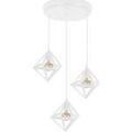 Lustres, suspensions et plafonniers Tosel Lustre grappe m&eacute;tal aluminium Argent&eacute; Unique. . Maison & D&eacute;co > Lustres, suspensions et plafonniers. Grenoble