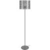 Lampadaires Tosel Lampadaire droit m&eacute;tal aluminium Argent&eacute; Unique. . Maison & D&eacute;co > Lampadaires.