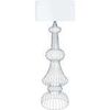 Lampadaires Tosel Lampadaire colonne m&eacute;tal aluminium Argent&eacute; Unique. . Maison & D&eacute;co > Lampadaires.