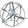 Lampes de bureau Tosel Lampe a poser globe m&eacute;tal aluminium Argent&eacute; Unique. . Maison & D&eacute;co > Lampes de bureau.