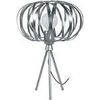 Lampes de bureau Tosel Lampe a poser ronde m&eacute;tal aluminium Argent&eacute; Unique. . Maison & D&eacute;co > Lampes de bureau.