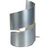 Lampes de bureau Tosel Lampe de chevet g&eacute;om&eacute;trique m&eacute;tal aluminium Argent&eacute; Unique. . Maison & D&eacute;co > Lampes de bureau.