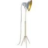 Lampadaires Tosel lampadaire liseuse tr&eacute;pied m&eacute;tal aluminium Argent&eacute; Unique. . Maison & D&eacute;co > Lampadaires.