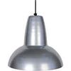 Lustres, suspensions et plafonniers Tosel Suspension d&ocirc;me m&eacute;tal aluminium Argent&eacute; Unique. . Maison & D&eacute;co > Lustres, suspensions et plafonniers.
