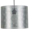 Lustres, suspensions et plafonniers Tosel Suspension cylindrique m&eacute;tal aluminium Argent&eacute; Unique. . Maison & D&eacute;co > Lustres, suspensions et plafonniers.