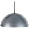 Lustres, suspensions et plafonniers Tosel Suspension d&ocirc;me m&eacute;tal aluminium Argent&eacute; Unique. . Maison & D&eacute;co > Lustres, suspensions et plafonniers.