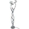 Lampadaires Tosel Lampadaire multi bras m&eacute;tal aluminium Argent&eacute; Unique. . Maison & D&eacute;co > Lampadaires.