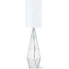 Lampadaires Tosel Lampadaire colonne m&eacute;tal aluminium Argent&eacute; Unique. . Maison & D&eacute;co > Lampadaires.