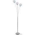Lampadaires Tosel Lampadaire multi bras m&eacute;tal aluminium Argent&eacute; Unique. . Maison & D&eacute;co > Lampadaires.