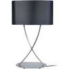 Lampes de bureau Tosel Lampe de salon g&eacute;om&eacute;trique m&eacute;tal aluminium et noir Argent&eacute; Unique. . Maison & D&eacute;co > Lampes de bureau.
