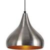 Lustres, suspensions et plafonniers Tosel Suspension larme m&eacute;tal aluminiumet cuivre Argent&eacute; Unique. . Maison & D&eacute;co > Lustres, suspensions et plafonniers.