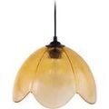 Lustres, suspensions et plafonniers Tosel Suspension d&ocirc;me verre ambre Jaune Unique. . Maison & D&eacute;co > Lustres, suspensions et plafonniers. Grenoble