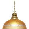 Lustres, suspensions et plafonniers Tosel Suspension d&ocirc;me verre ambre Jaune Unique. . Maison & D&eacute;co > Lustres, suspensions et plafonniers.