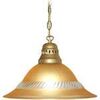 Lustres, suspensions et plafonniers Tosel Suspension d&ocirc;me verre ambre Jaune Unique. . Maison & D&eacute;co > Lustres, suspensions et plafonniers.