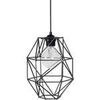 Lustres, suspensions et plafonniers Tosel Suspension g&eacute;om&eacute;trique m&eacute;tal anthracite Gris Unique. . Maison & D&eacute;co > Lustres, suspensions et plafonniers.