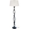Lampadaires Tosel Lampadaire colonne m&eacute;tal anthracite Gris Unique. . Maison & D&eacute;co > Lampadaires.