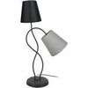 Lampes de bureau Tosel Lampe de chevet multi bras m&eacute;tal anthracite Gris Unique. . Maison & D&eacute;co > Lampes de bureau.