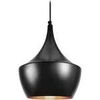 Lustres, suspensions et plafonniers Tosel Suspension conique m&eacute;tal anthracite et cuivre Gris Unique. . Maison & D&eacute;co > Lustres, suspensions et plafonniers.