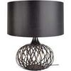 Lampes de bureau Tosel Lampe de salon globe m&eacute;tal anthracite et noir Gris Unique. . Maison & D&eacute;co > Lampes de bureau.