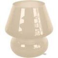 Lampes de bureau Tosel Lampe de chevet champignon verre Beige Beige Unique. . Maison & D&eacute;co > Lampes de bureau.