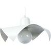 Lustres, suspensions et plafonniers Tosel Suspension abstract m&eacute;tal blanc Blanc Unique. . Maison & D&eacute;co > Lustres, suspensions et plafonniers.