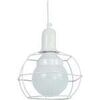 Lustres, suspensions et plafonniers Tosel Suspension g&eacute;om&eacute;trique m&eacute;tal blanc Blanc Unique. . Maison & D&eacute;co > Lustres, suspensions et plafonniers.
