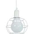 Lustres, suspensions et plafonniers Tosel Suspension g&eacute;om&eacute;trique m&eacute;tal blanc Blanc Unique. . Maison & D&eacute;co > Lustres, suspensions et plafonniers.