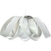 Lustres, suspensions et plafonniers Tosel Suspension abstract m&eacute;tal blanc Blanc Unique. . Maison & D&eacute;co > Lustres, suspensions et plafonniers.