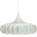 Lustres, suspensions et plafonniers Tosel Suspension chapelle m&eacute;tal blanc Blanc Unique. . Maison & D&eacute;co > Lustres, suspensions et plafonniers.