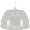 Lustres, suspensions et plafonniers Tosel Suspension d&ocirc;me plastique blanc Blanc Unique. . Maison & D&eacute;co > Lustres, suspensions et plafonniers.