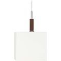 Lustres, suspensions et plafonniers Tosel Suspension carr&eacute; bois blanc Blanc Unique. . Maison & D&eacute;co > Lustres, suspensions et plafonniers. Grenoble