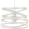 Lustres, suspensions et plafonniers Tosel Suspension g&eacute;om&eacute;trique m&eacute;tal blanc Blanc Unique. . Maison & D&eacute;co > Lustres, suspensions et plafonniers.
