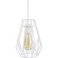 Lustres, suspensions et plafonniers Tosel Suspension g&eacute;om&eacute;trique m&eacute;tal blanc Blanc Unique. . Maison & D&eacute;co > Lustres, suspensions et plafonniers. Grenoble