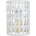 Lustres, suspensions et plafonniers Tosel Suspension cylindrique m&eacute;tal blanc Blanc Unique. . Maison & D&eacute;co > Lustres, suspensions et plafonniers. Grenoble