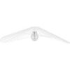 Lustres, suspensions et plafonniers Tosel Suspension g&eacute;om&eacute;trique m&eacute;tal blanc Blanc Unique. . Maison & D&eacute;co > Lustres, suspensions et plafonniers.