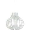 Lustres, suspensions et plafonniers Tosel Suspension larme m&eacute;tal blanc Blanc Unique. . Maison & D&eacute;co > Lustres, suspensions et plafonniers.