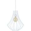 Lustres, suspensions et plafonniers Tosel Suspension g&eacute;om&eacute;trique m&eacute;tal blanc Blanc Unique. . Maison & D&eacute;co > Lustres, suspensions et plafonniers.