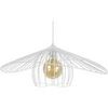 Lustres, suspensions et plafonniers Tosel Suspension g&eacute;om&eacute;trique m&eacute;tal blanc Blanc Unique. . Maison & D&eacute;co > Lustres, suspensions et plafonniers.