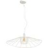 Lustres, suspensions et plafonniers Tosel Suspension g&eacute;om&eacute;trique m&eacute;tal blanc Blanc Unique. . Maison & D&eacute;co > Lustres, suspensions et plafonniers.