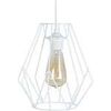 Lustres, suspensions et plafonniers Tosel Suspension g&eacute;om&eacute;trique m&eacute;tal blanc Blanc Unique. . Maison & D&eacute;co > Lustres, suspensions et plafonniers.