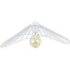 Lustres, suspensions et plafonniers Tosel Suspension g&eacute;om&eacute;trique m&eacute;tal blanc Blanc Unique. . Maison & D&eacute;co > Lustres, suspensions et plafonniers.
