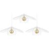 Lustres, suspensions et plafonniers Tosel Suspension g&eacute;om&eacute;trique m&eacute;tal blanc Blanc Unique. . Maison & D&eacute;co > Lustres, suspensions et plafonniers.